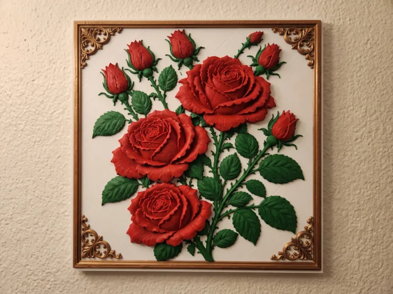Jardim Dourado: Rosas Vitorianas - Um Jardim em Relevo