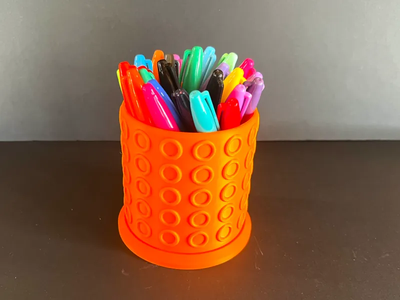Torus getextureerde container