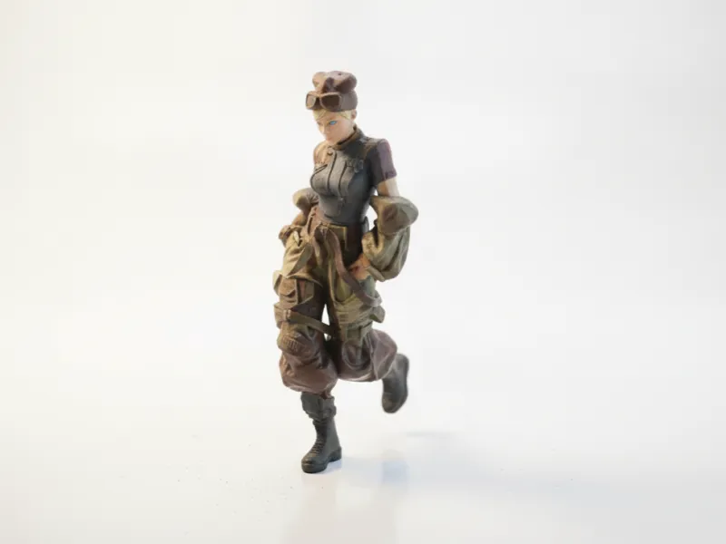 Cool Pants Babe Female Figure Statue 3D Printable