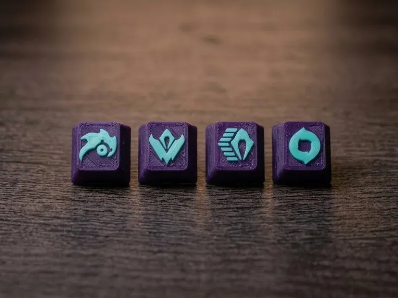Teclas / Keycaps Omen Valorant