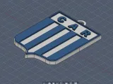 llavero escudo racing-0