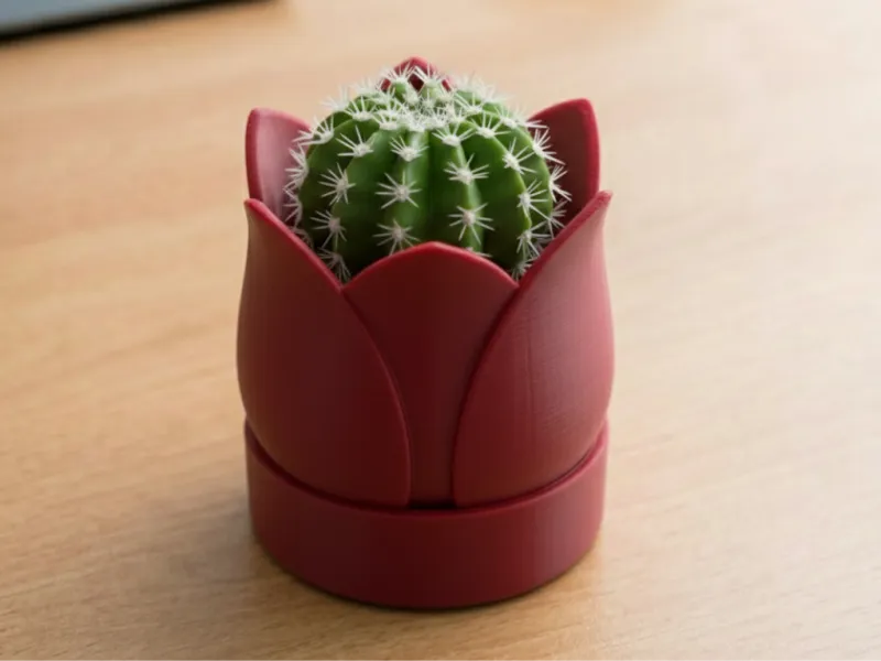 decoratieve bloempot