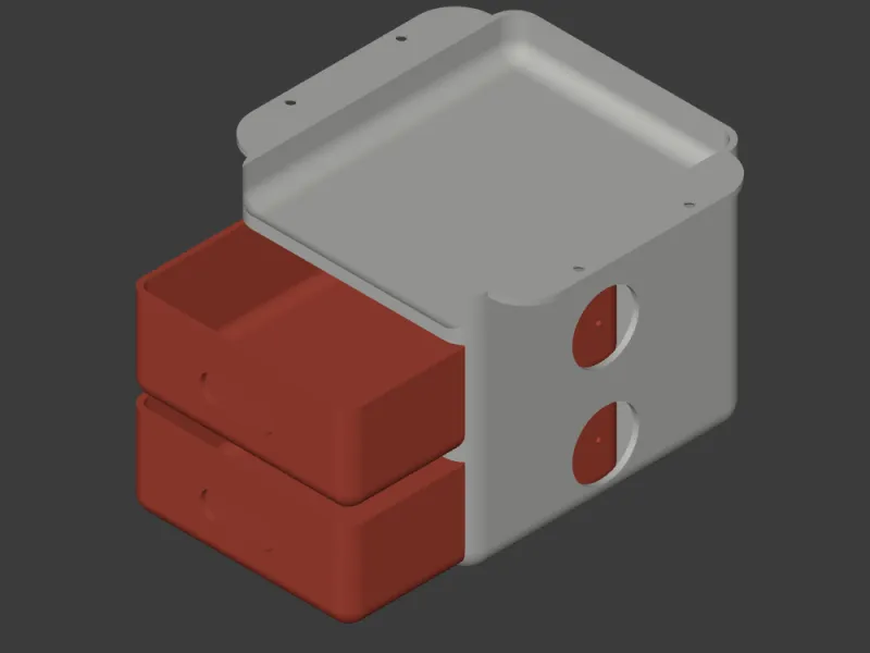 2 sizes Under-Cabinet Storage Drawers