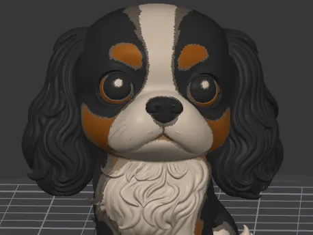 Cavalier King Charles Spaniel cute miniature