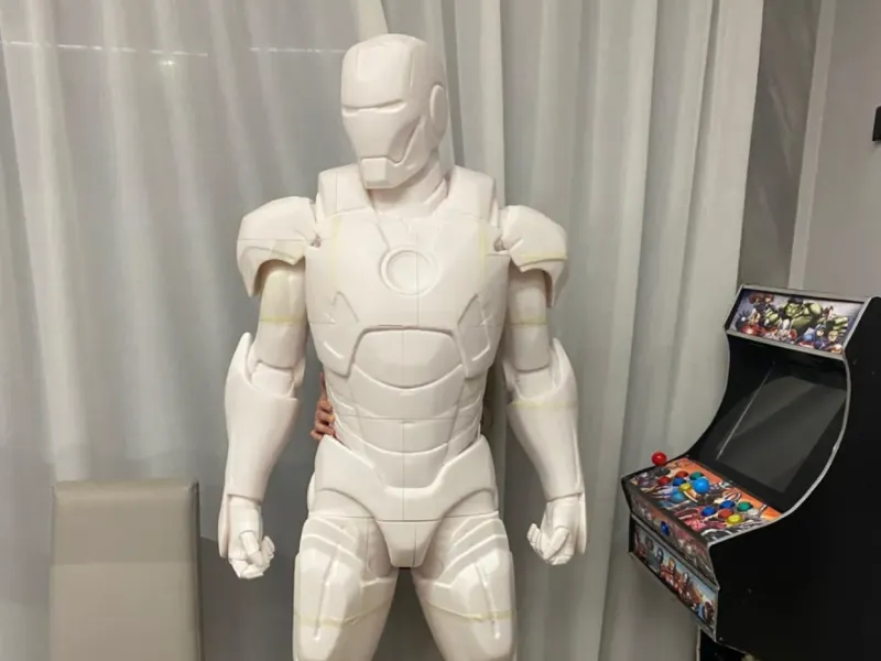 Iron Man de 1 metro 90