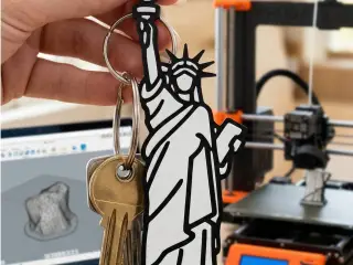 LLavero de Maravillas en el Mundo - Estatua de la Libertad