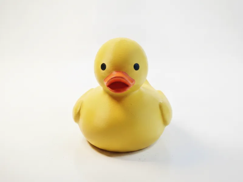 Classic Rubber Duck Figurine Animal Sculpture 3D Printable