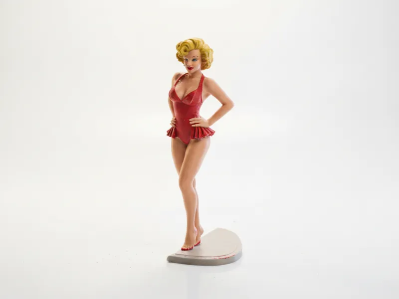 Marilyn Monroe Figurine Movies & TV Collectible 3D Printable