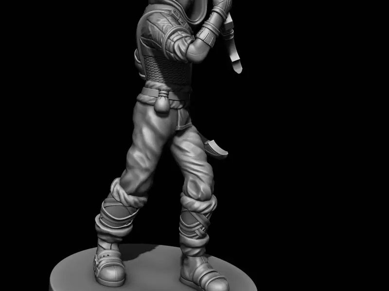 swordsman miniature 35mm