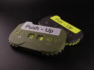 Set / Rep Counter - Analog Exercise Tracker