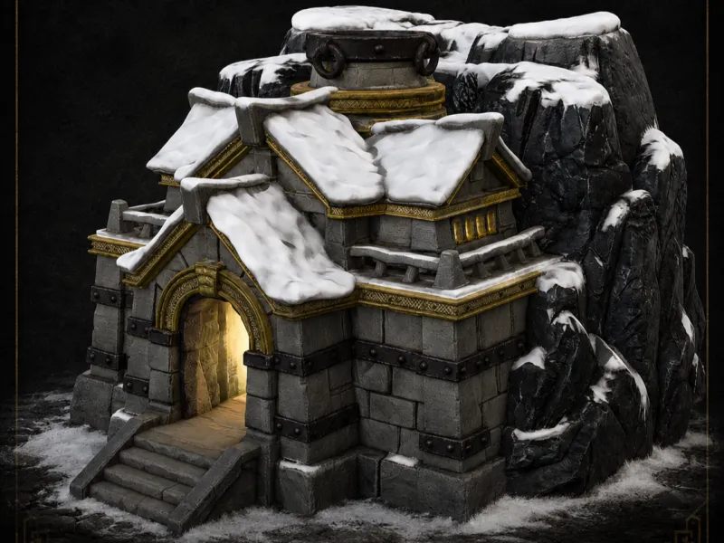 Dwarven House for DnD - 02