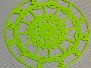 (FREE) mandala wall clock 4