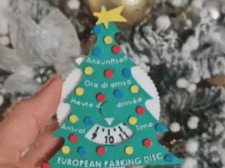 Xmas Parking Disk