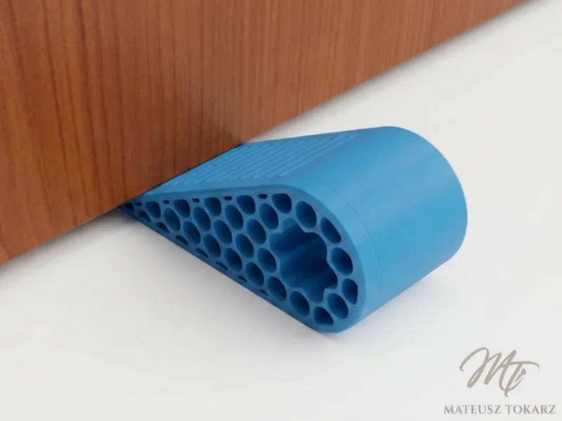 Flexible Door Wedge | Hex-Grid Stopper