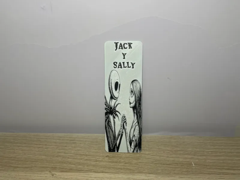 marcapáginas Jack y Sally