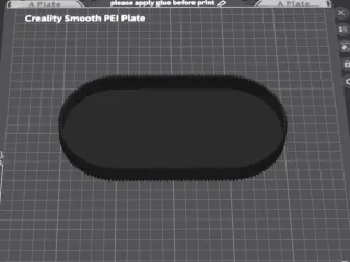 Oval tray Ryfl - MOKA Design