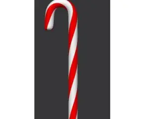 Simple candy cane