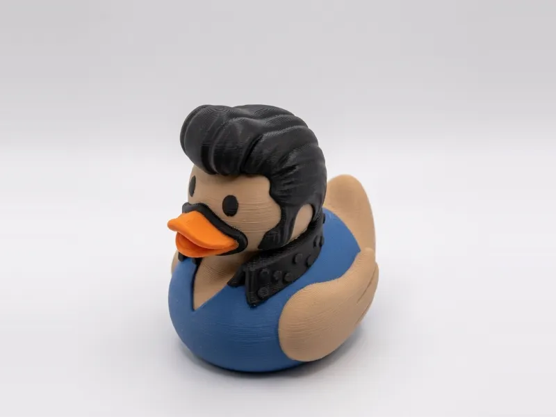 Elvis Presley Duck - Jeep Rubber Duck, Multicolor AMS