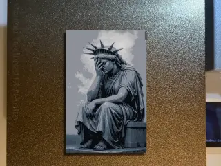 Stressed Lady Liberty Hueforge