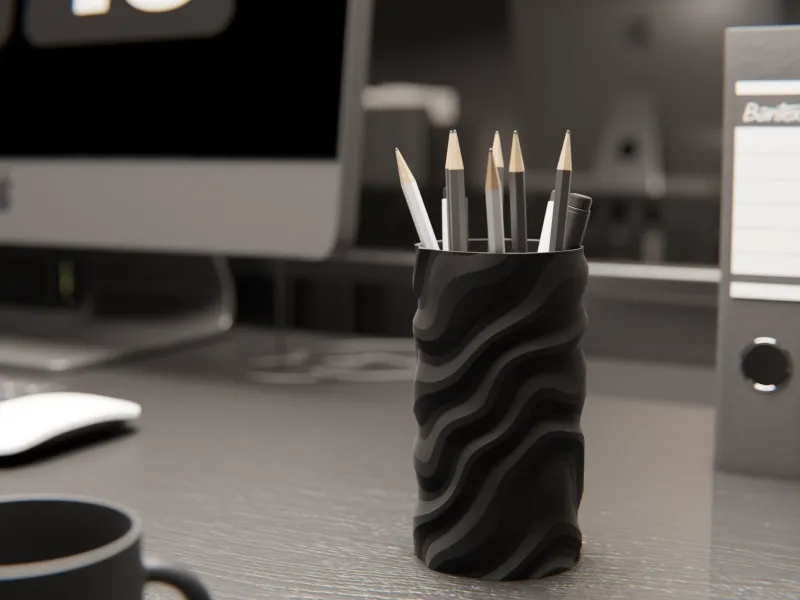 Melt - pencil holder