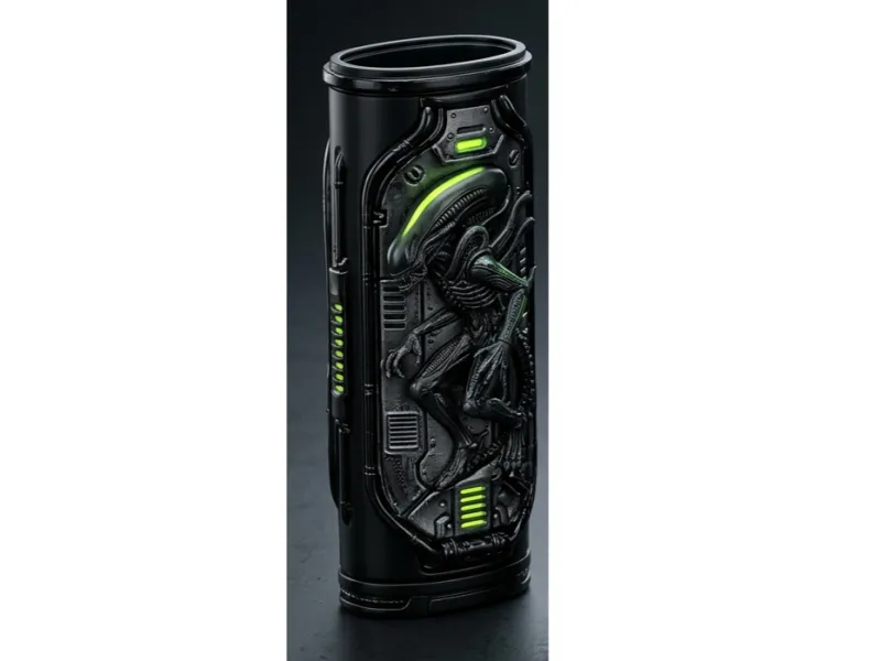 Case for lighter BIC J6 Alien style