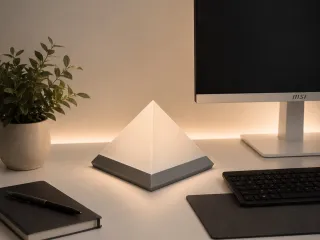 Pyramid Lamp
