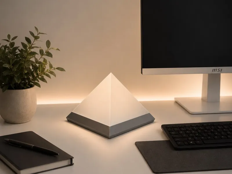 Pyramid Lamp
