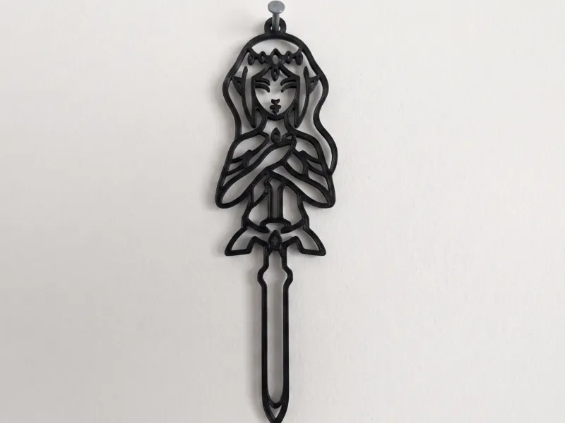 Fi Tanrıça Kılıcı - Zelda Duvar Sanatı