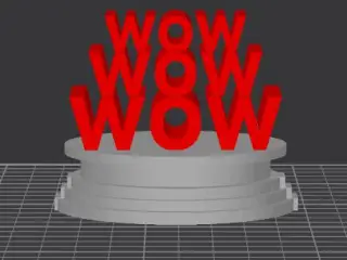 Wow Trophy/Statue