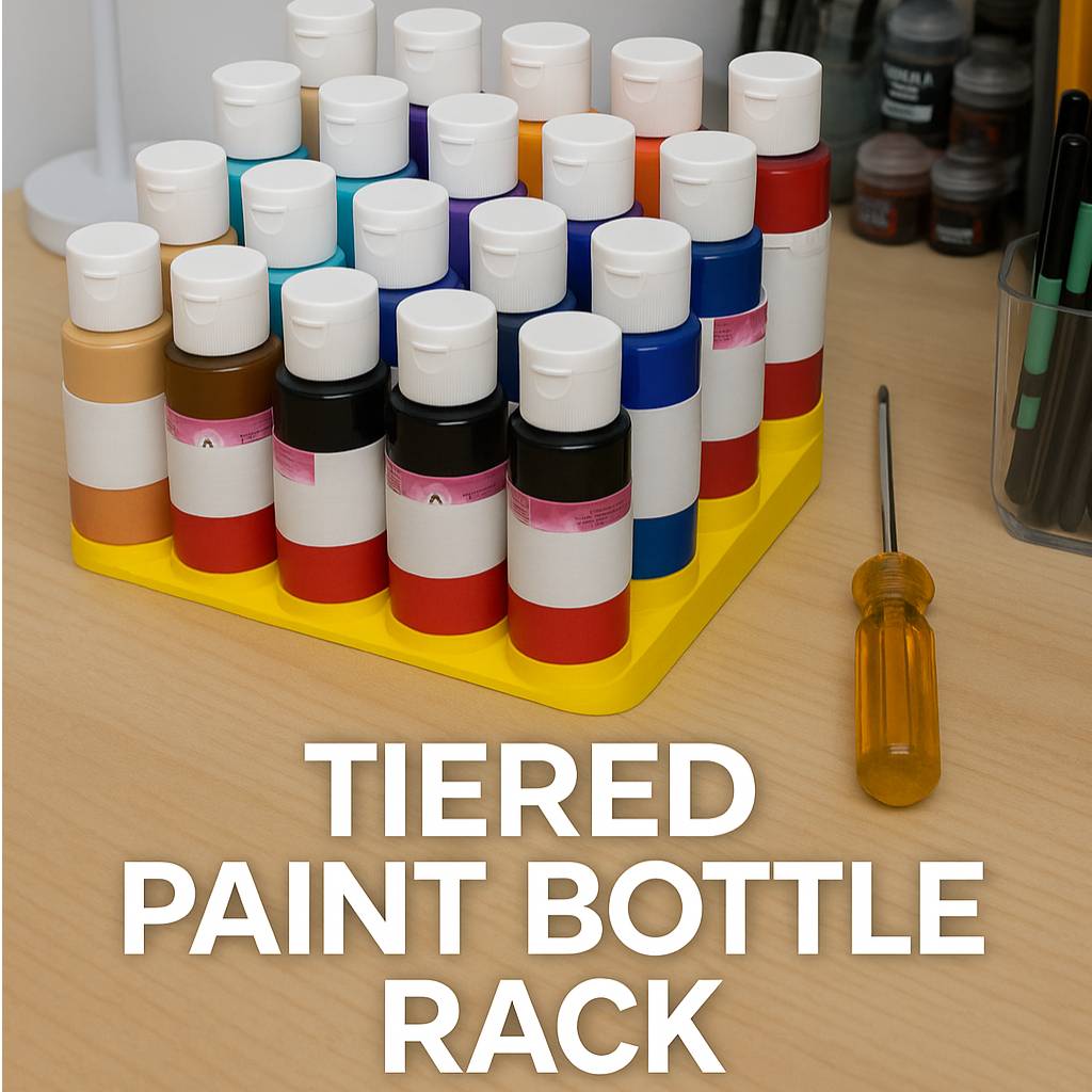 Home print settings: Tiered Paint rack.3mf