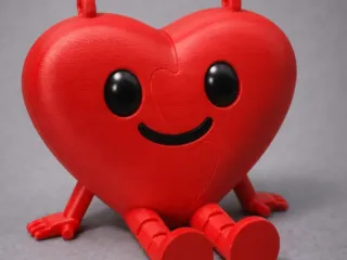 ARTICULATED HEART VALRNTINES DAY - CORAZON FLEXY