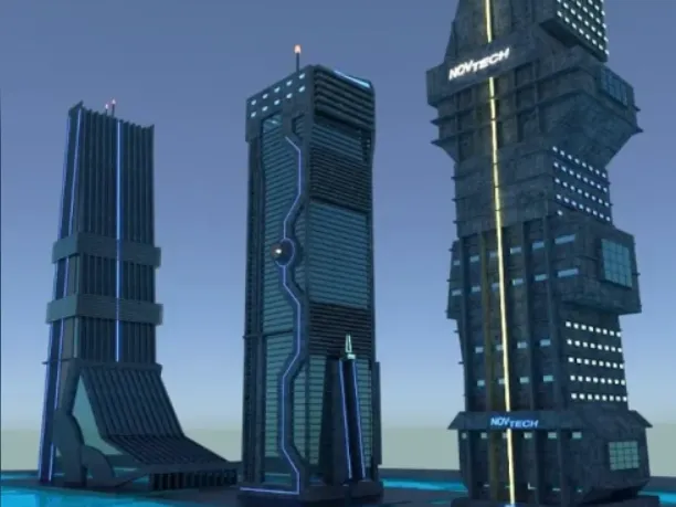 SciFi Buildings