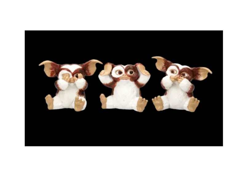 Three Wise Gizmo Mogwai