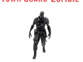 DnD TTRPG Town Guard Zombie Miniature