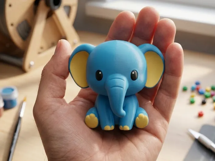 Éléphant Chibi Skybell – Noah0x03
