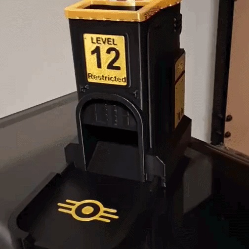 Fallout Dice Tower Can Holder