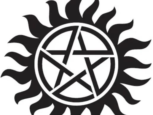 Supernatural anti-possession symbol