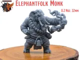 Elephantfolk Monk - MGM Print-Ready Mini-0