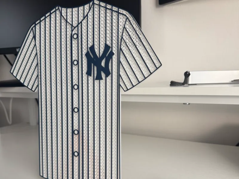 Derek Jeter #2 | Yankees Exposed Infill Jersey Art