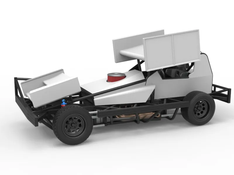 BriSCA Formula 1 Stock Car for Asphalt Scale 1:25