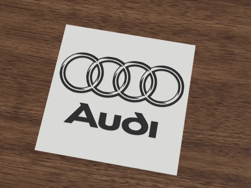 Audi Ringe Automobil-Markenlogo