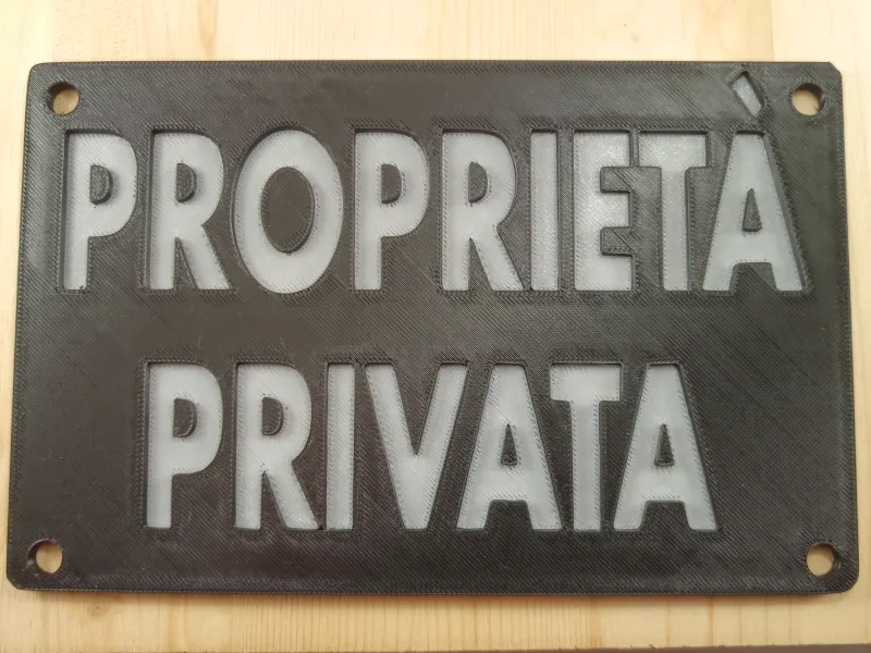 Proprietà Privata Cartello (Italia)
