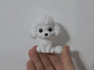 Flexi head poodle