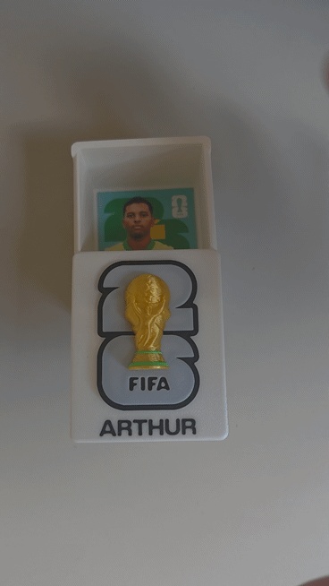 WM 2026 Aufkleber-Box-Organizer