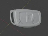 Hyundai Tucson Key Fob 3D Scan Data - High Quality Mesh for-0