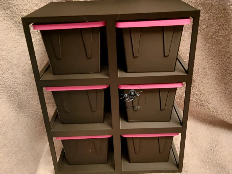 mini tote holder, tote, lid