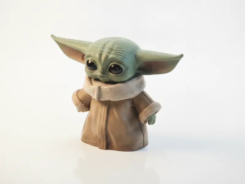 Grogu Figurine Chibi Star Wars 3D Printable