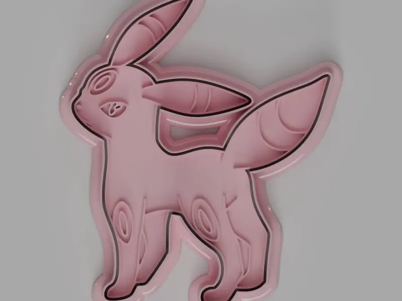 Umbreon Cookie Cutter + Stamp