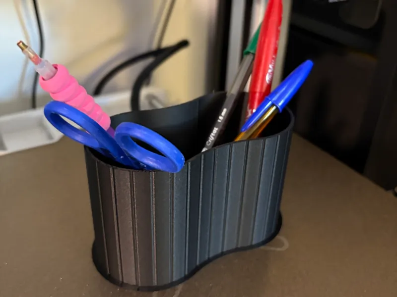 Pot a crayon