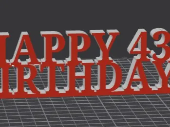 Happy Birthday 43